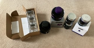 Lamy Fountain Pen Bundle With Ink Bottles