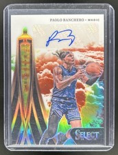 2024-25 Select Paolo Banchero In Flight Signatures Tie-Dye Prizm Auto #/25