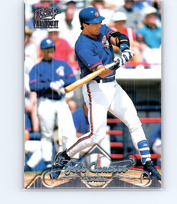 #ad 1998 Pacific Paramount Jose Canseco #110 $1.74