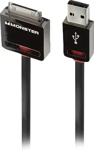 Monster iCable 3,3' conector USB para Apple Dock. Cabo de doca Connexion - Imagem 2 de 4