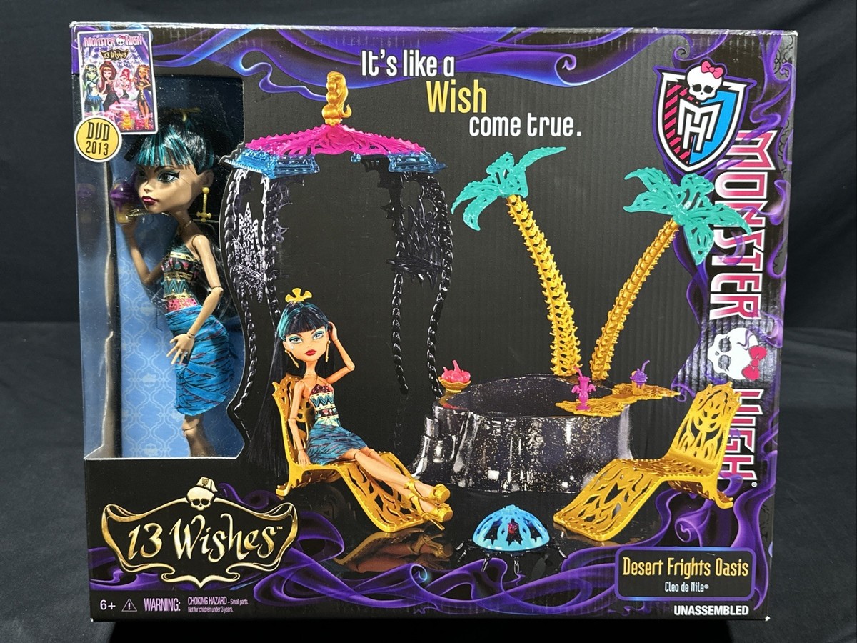 Monster High Doll 13 Wishes Desert Frights Oasis Cleo De Nile 2013