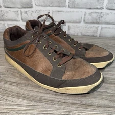 Men's FootJoy Contour Casual Golf Shoes Lace Up Sneakers Size 11.5 Brown Leather