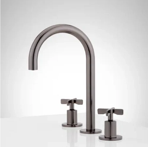 Signature Hardware 488904 Vassor 1.2 GPM Widespread Bathroom Faucet with Pop-Up - Picture 1 of 2