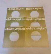 45 RPM 7" RECORD SLEEVES CO. SLEEVE 6 PACK SEE PHOTOS Elektra/Asylum SLV328