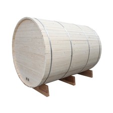 6Feet,Barrel Sauna, Pine , Electric Heater, , Fit 4 person