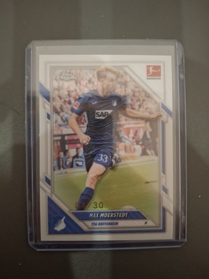 Topps Chrome Bundesliga 2025-26 Max Moerstedt TSG Hoffenheim /30 White