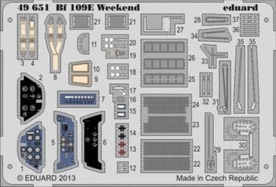 Eduard 49651 1/48 Weekend Für EDU (Vorbemalt) Modellflugzeug