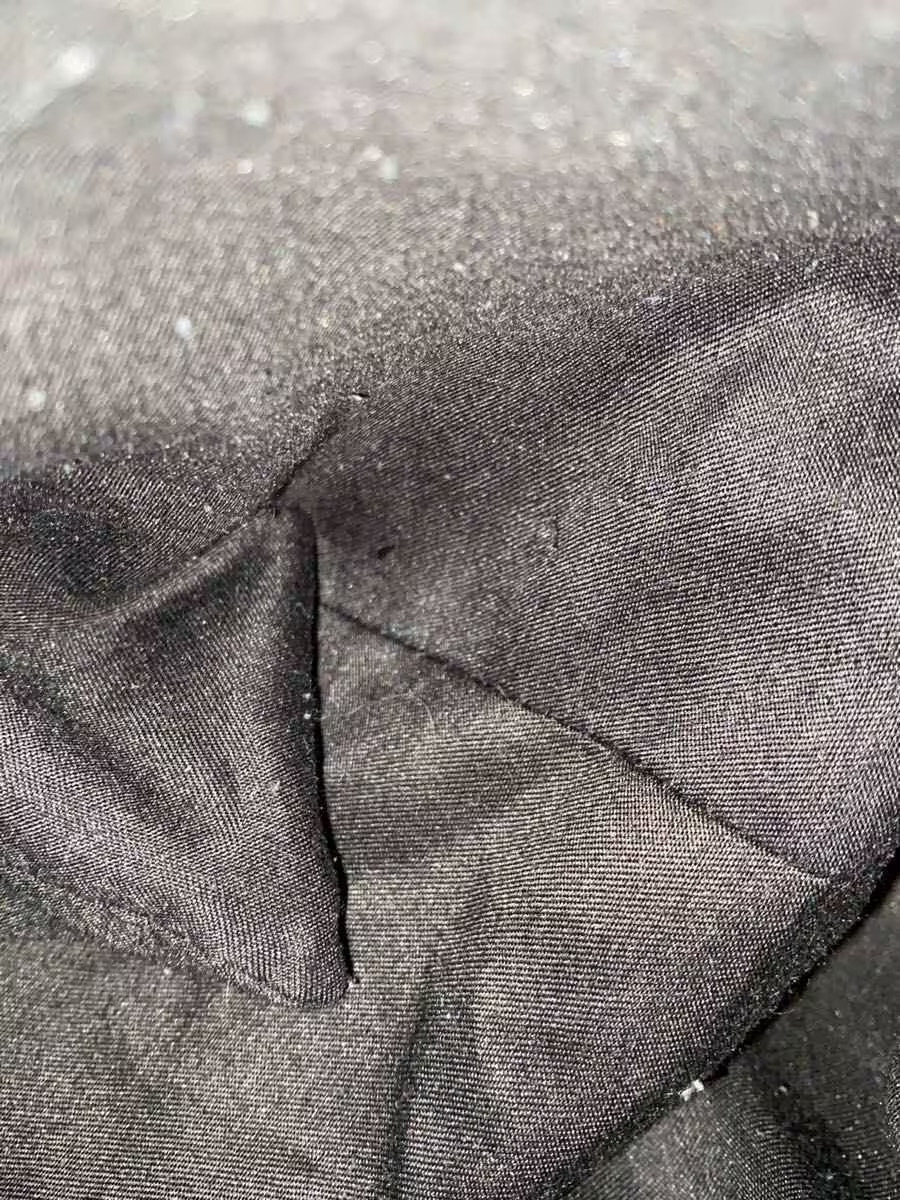 AMERI UND REFINE HANDBAG LEATHER BLACK SHOULDER S… - image 6