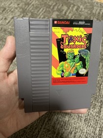 RARE Toxic Crusaders NES Nintendo Entertainment System 1992 Late Release Troma