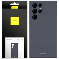 Spacecase SilikonhüLle FüR Samsung Galaxy S22 Ultra, Schwarz