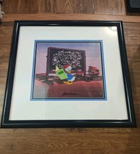 Vintage 90s Disney Dewey Duck Production Cel ...