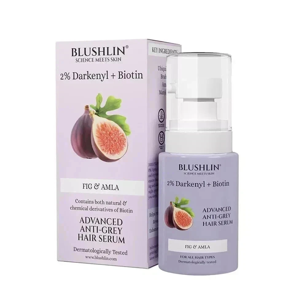 Blushlin 2% Darkenyl Biotin Advanced Anti Grey Hair Serum 30ml
Opens in a new window or tab