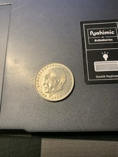 2 DM Münze 1969 Prägung D  von 1949-1969 Konrad Adenauer