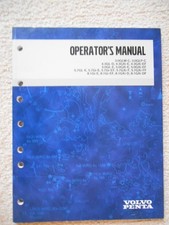 Volvo Penta Betriebsanleitung - Operator's Manual - 3.0 4.3 5.0 5.7 8.1