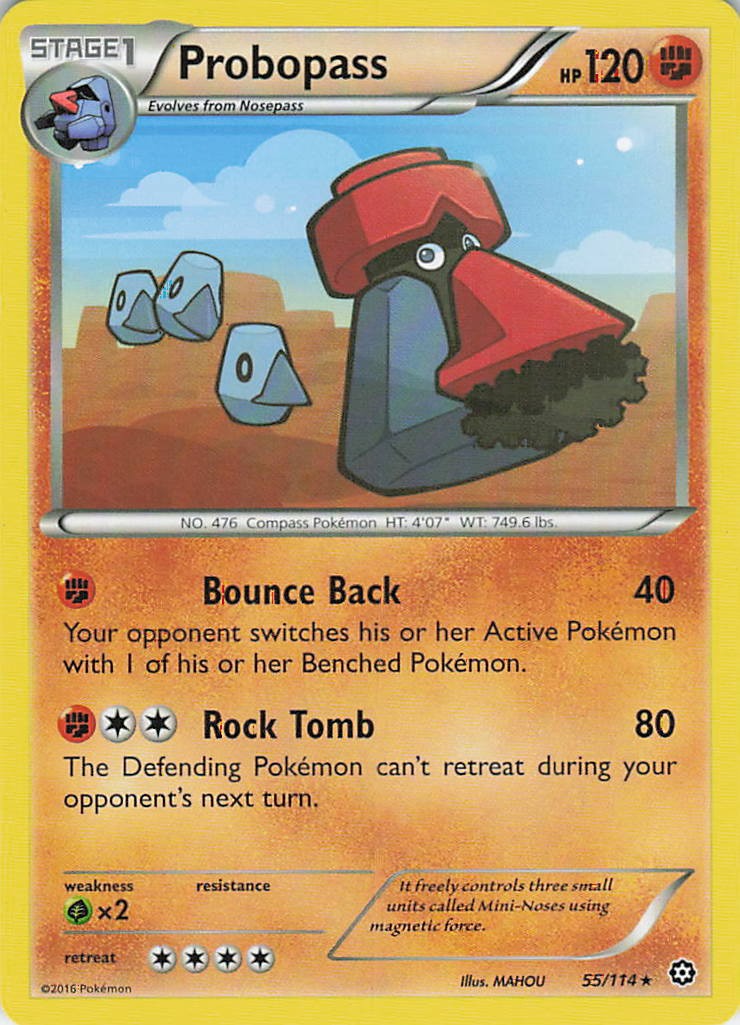 Probopass Rare XY - Steam Siege 55/114 LP
