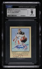 2022-23 Parkhurst Champions 51 Retros Rookies Lukas Dostal CGC 9 Mint Auto 19u7