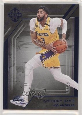 2019-20 Panini Chronicles Majestic Blue 9/99 Anthony Davis #366 z0q