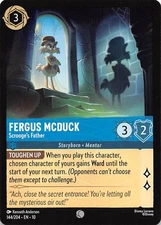Fergus McDuck Scrooge's Father 144/204 Whispers in the Well Lorcana 002815