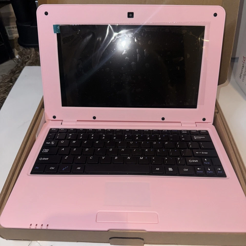 HBESTORE 10.1 Inch Android OS Netbook/Laptop With Mouse (2GB+64GB) - Pink - Image 2 of 4