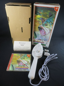 Set Sega Dreamcast : Jeu Get Bass & Manette De Pêche – NTSC-J (Japon) – Testé !