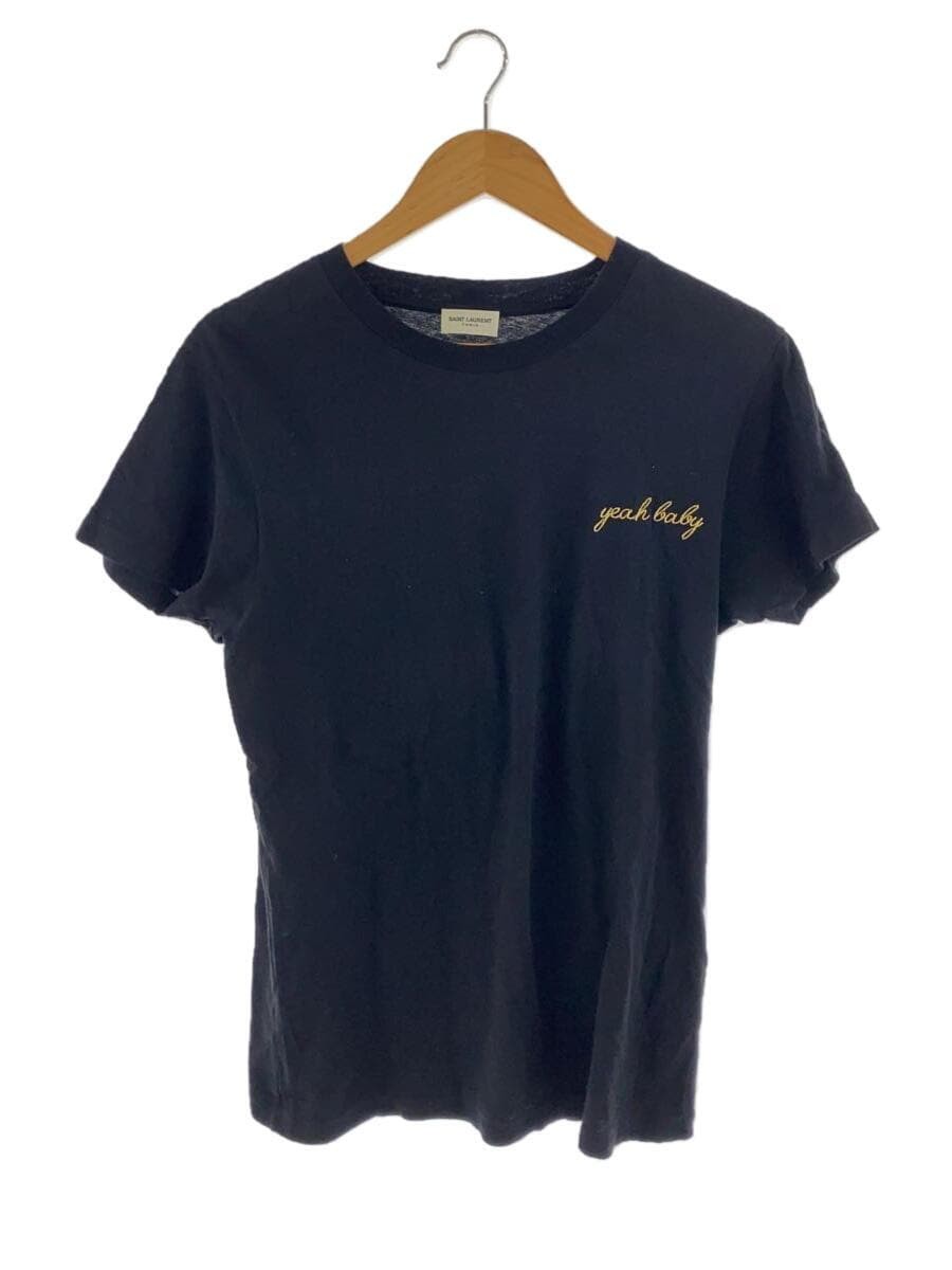 T shirt SAINT LAURENT nera XS usata