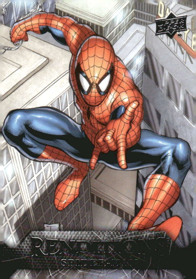 2024 Upper Deck Marvel Spider-Man Renditions #1 Spider-Man 