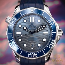 Omega Seamaster Diver 300M 42mm Grey Dial Ceramic Bezel Full Set