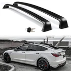 Roof Rack Rail Cross Bar For Tesla Model 3 2017-2024 Aluminum Luggage Carrier