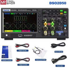 Hantek DSO2D50 2 Channel Digital Storage Oscilloscope Signal Generator 500 MHz 2GS/s