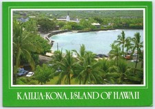 Vintage Kailua-Kona Hawaii Kona Coast Postcard by Dick Young