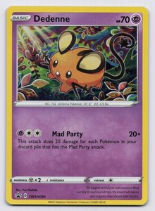 Dedenne SWSH080 Sword & Shield Black Star Promo Holo