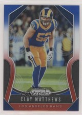 2019 Panini Prizm Red White & Blue Prizm Clay Matthews #245 05mq