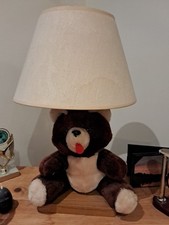 Vintage Teddy Bear Lamp