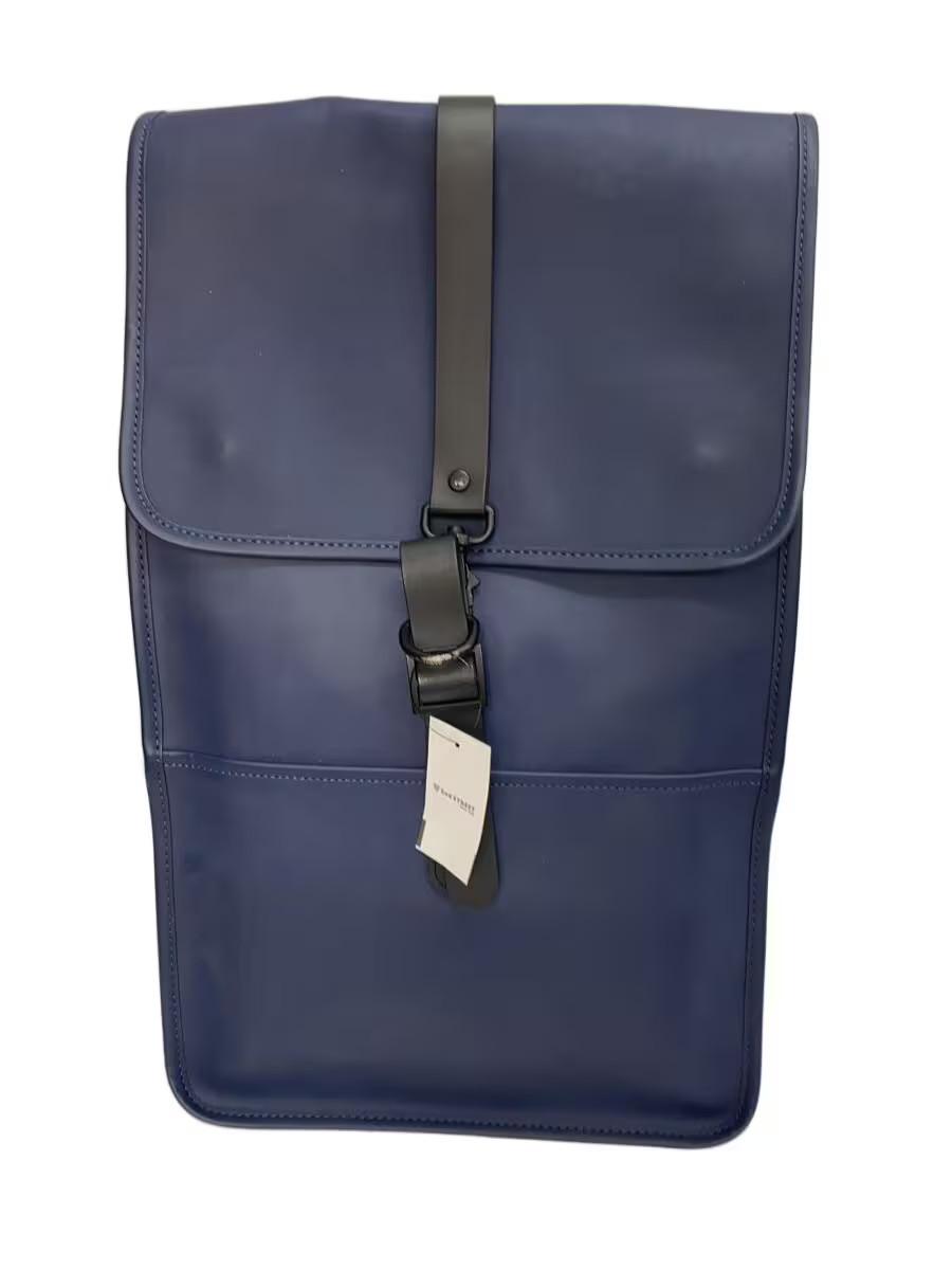 Rains Backpack Polyester Nvy Solid KEX32 - image 1