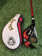 NEW Left-Handed John Daly Pro 18° 3 Hybrid R Flex Graphite Shaft & Head Cover