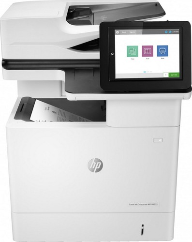 HP LaserJet Enterprise M635h MFP erst 52.412 Seiten gedruckt - inkl. Toner