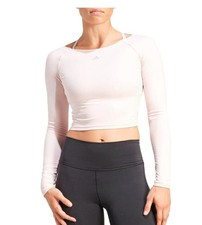 NWT adidas Yoga Crew Neck Long Sleeve T-Shirt SZ LARGE Casual Tops JI7508 65