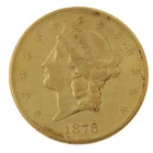 1878-CC $20 Liberty Head Double Eagle Carson City United States Gold Coin C905-4
