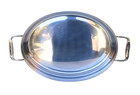 All Clad Metal Crafters 15” Oval 5.5qt 5L Stainless Steel Roasting Pan — photo 1