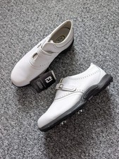 Image of Brand New with Tags Women's Footjoy FJ ICON XPS-1 AQL Golf Shoes White UK 7.5