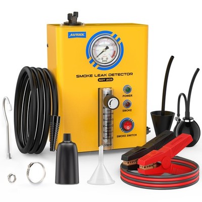 EVAP Machine Smoke Leak Detector Car Pipe Vacuum Diagnostic Tester Adjustable 