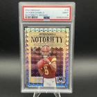 2024 Panini Mosaic Notoriety 19 Jayden Daniels Silver Mosaic PSA 9 Mint