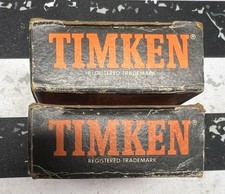 Set Of 2 TIMKEN 09196 Tapered Roller Bearing Cup 1.9380