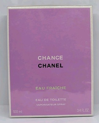 CHANCE EAU FRAICHE by Chanel Eau de Toilette EDT 3.4 oz  100mL New in Box Sealed