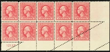 528, Mint NH 2¢ Fold Over Error Creates WILD CRAZY PERFORATIONS - Stuart Katz