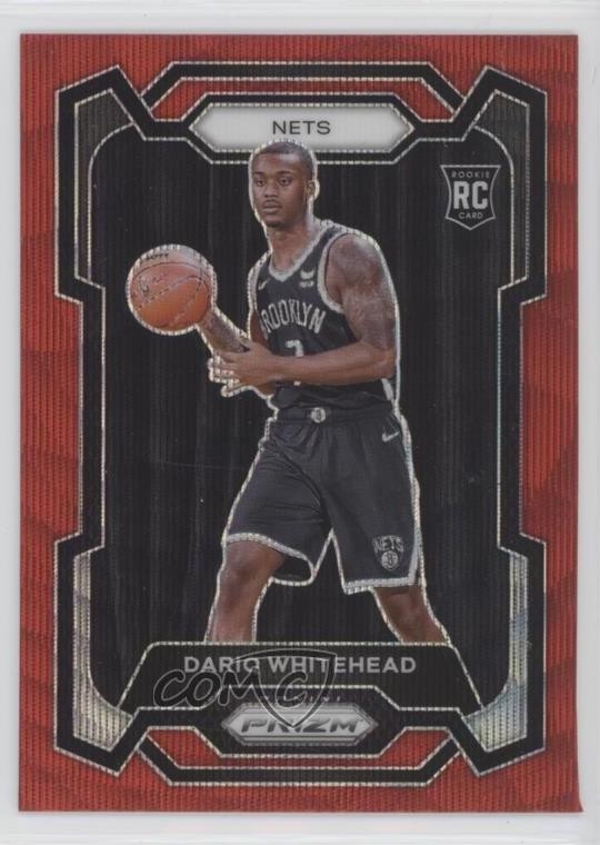 2023-24 Panini Prizm Ruby Wave Prizm Dariq Whitehead #175 0x5t