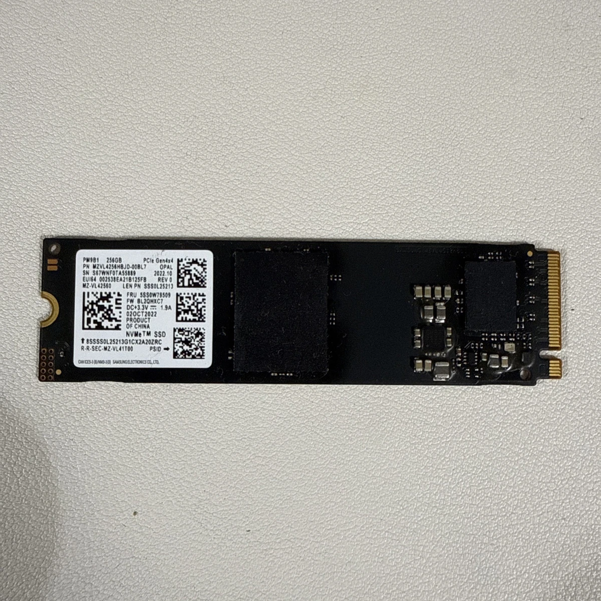 Samsung M.2 Interface 256 GB Solid State Drives for sale | eBay