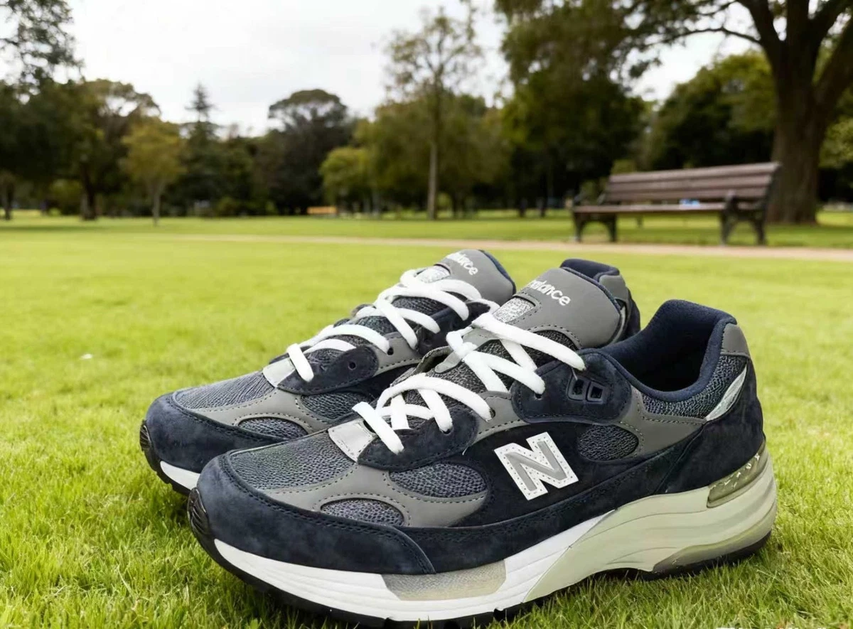 New Balance 992 Made in USA Navy Grey | eBay
