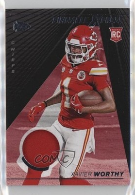 2024 Panini Encore Pinnacle Express Materials /199 Xavier Worthy Rookie RC 1g37