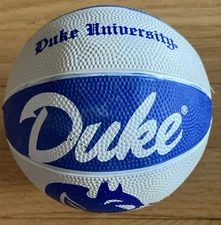 Vintage Official NCAA Duke Blue Devils Mini Basketball Rhode Island Novelty
